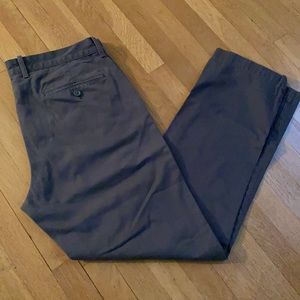 Charcoal gray 33x30 chinos